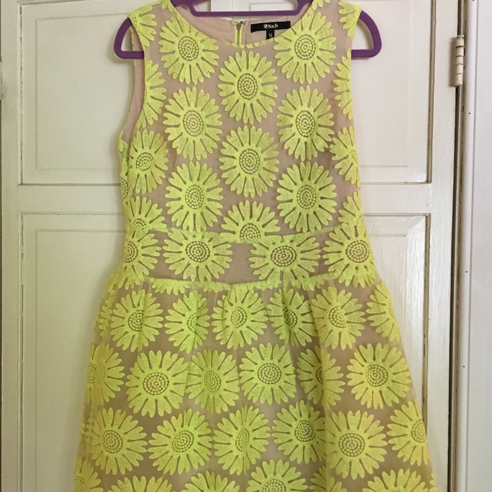 Floral Yellow Dress
